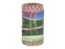 Fil Profi 6x0,30 TriC 200m blanc/rouge (COR59511)