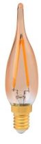 Flamme \ Grand Sicle\  GS1 Filament LED 1W E14 2500K 80lm ambre (711621)