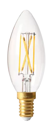 Flamme C35 Filament LED 4W E14 2700K 320Lm Dimmable Claire (713508)