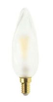 Flamme/Candle Torche NouvelleGS8 2W E14 Satine Mat