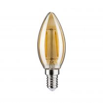 Flamme LED 260lm E14 2,6W Doré 2500K 230V (28704)