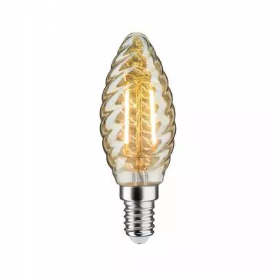 Flamme LED torsad�e 260lm E14 2,6W Dor� 2500K 230V (28708)