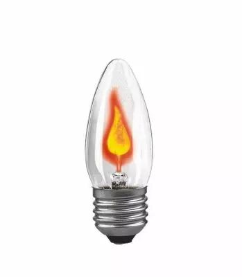 Flamme scintillante 3w e27 claire (53100)