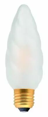 Flamme Torsad�e G�ante F15 Filament LED 4W E27 2700K 490lm satin�e mat (713196)