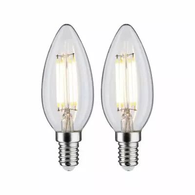 Flammes LED Fil x2 470lm E14 4000K Clair 4,5W 230V (28916)