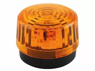 Flash Stroboscopique � Led - Ambre - 12 Vcc - � 100 Mm (HAA100AN)