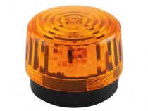 Flash Stroboscopique À Led - Ambre - 12 Vcc - Ø 100 Mm (HAA100AN)