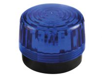 Flash stroboscopique à led - bleu - 12 vcc - ø 100 mm (HAA100BN)