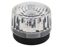 Flash Stroboscopique À Led - Transparent - 12 Vcc - Ø 100 Mm (HAA100WN)
