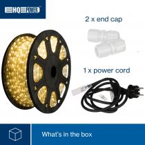 Flexible Lumineux À Led - 45 M - Blanc Chaud (HQRL45002)
