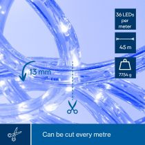 Flexible Lumineux À Led - 45 M - Bleu (HQRL45005)