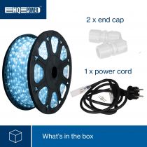 Flexible Lumineux À Led - 45 M - Bleu (HQRL45005)