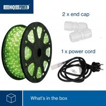 Flexible Lumineux À Led - 45 M - Vert (HQRL45004)