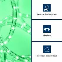 Flexible Lumineux &Agrave; Led - 45 M - Vert (HQRL45004)