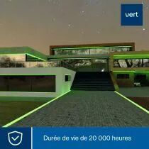 Flexible Lumineux &Agrave; Led - 45 M - Vert (HQRL45004)