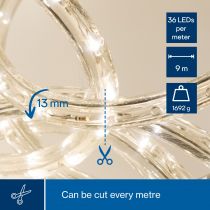 Flexible Lumineux À Led - 9 M - Blanc Chaud (HQRL09002)
