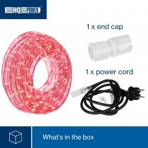 Flexible Lumineux À Led - 9 M - Rouge (HQRL09003)