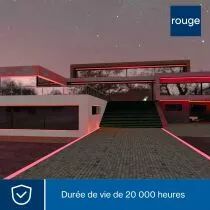 Flexible Lumineux &Agrave; Led - 9 M - Rouge (HQRL09003)