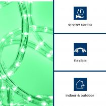 Flexible Lumineux À Led - 9 M - Vert (HQRL09004)