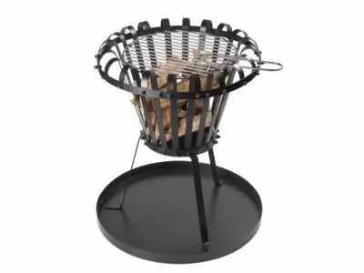 FOYER � B�CHES AVEC CENDRIER - ROND