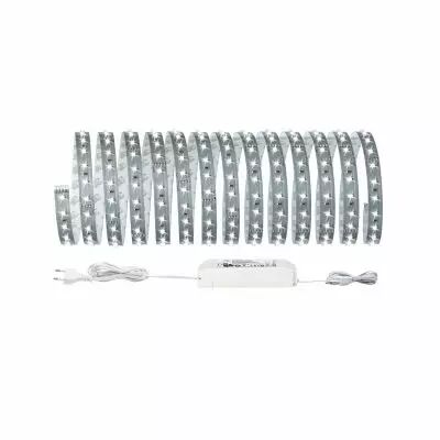 Function MaxLED 500 set base 5m blanc lumi�re du jour 28,5W 230/24V 60VA argent (70605)