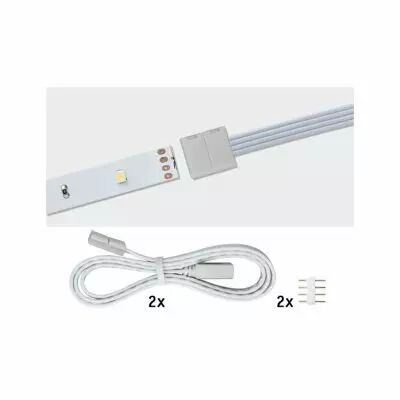 Function YourLED ECO Clip-connecteur 50cm pack de 2 blanc synth�tique (70488)
