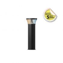 FUSAIN POTELET 25W CCT 3000/4000/5000K DIAM 133X475MM NOIR 5ANS (100342)