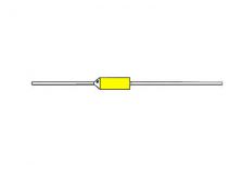 Fusible thermique 120°c / 119 +2 -2 °c / 250v - 10a (FT120)