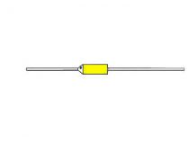 Fusible thermique 142°c / 140 +2 -3 °c / 250v - 10a (FT142)