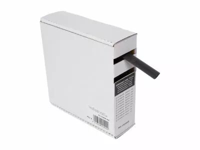 Gaine thermoretractable 2:1 - 12.0mm - noir - 8m (ST120BK-BX)