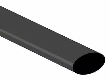 Gaine thermoretractable 2:1 - 12.7mm - noir - 25 pcs. (STB127BK)