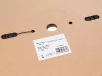 Gaine thermoretractable 2:1 - 1.6mm - noir - 1m - version economique (ST16BKL)