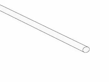 Gaine thermoretractable 2:1 - 2.4mm - blanc - 50 pcs. (STB24W)