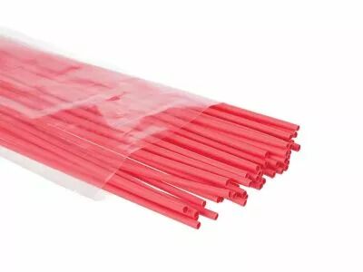 Gaine thermoretractable 2:1 - 2.4mm - rouge - 50 pcs. (STB24R)