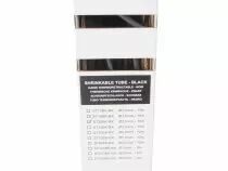 Gaine thermoretractable 2:1 - 2.5mm - noir - 15m (ST25BK-BX)