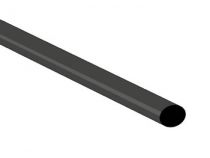 Gaine thermoretractable 2:1 - 4.8mm - noir - 1m - version economique (ST48BKL)