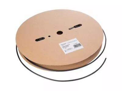 Gaine thermoretractable 2:1 - 4.8mm - noir - 1m - version economique (ST48BKL)