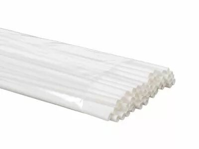 Gaine thermoretractable 2:1 - 6.4mm - blanc - 50 pcs. (STB64W)