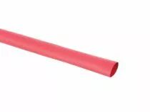 Gaine thermoretractable 2:1 - 6.4mm - rouge - 50 pcs. (STB64R)