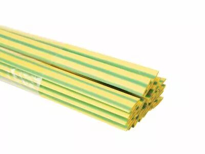 Gaine thermoretractable 2:1 - 9.5mm - jaune - 25 pcs. (STB95GY)