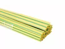 Gaine thermoretractable 2:1 - 9.5mm - jaune - 25 pcs. (STB95GY)