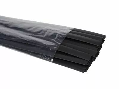 Gaine thermoretractable 2:1 - 9.5mm - noir  (STB95BK)