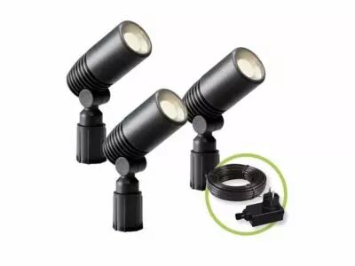Garden Lights - Alder - Spot - 12 V - 3 Pcs (GL2580063)