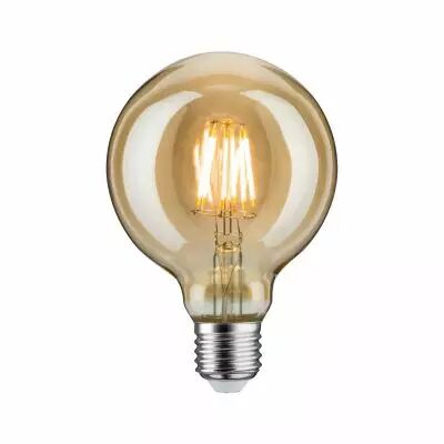 Globe 95 LED Vintage 6W E27 Dor� lumi�re dor�e gradable (28521)
