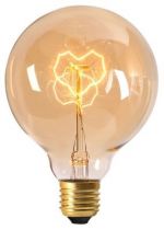 Globe Filament Mtallique \ Cur\  40W E27 2000K 160Lm Ambre (16004)
