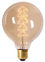 Globe Filament Mtallique \ Sapin\  40W E27 2000K 160Lm Ambre (16002)