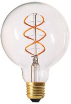 Globe G95 Filament LED TWISTED 5W E27 2200K 300Lm Claire (716619)