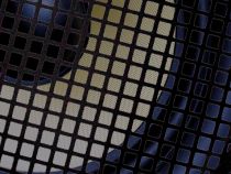 Grille metallique pour enceinte 10 - noir (VDAC34)