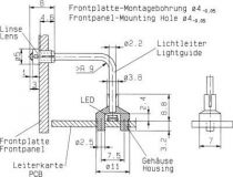 Guide lumiere flexible 3mm