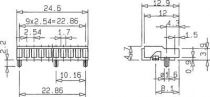 Guide lumiere horizontal 1x10